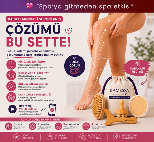 Kamessa™ Doğal Vücut Bakım Seti
